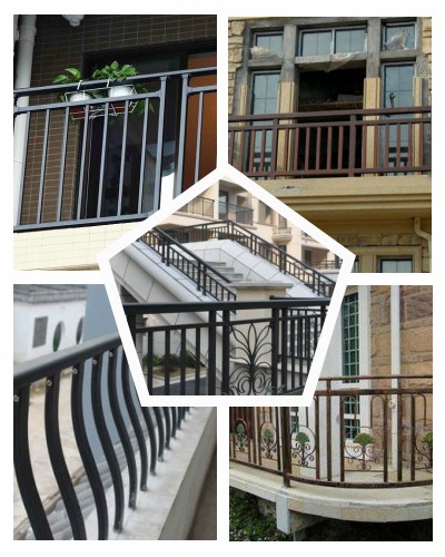 家居装饰,推荐使用锌钢材质de阳台栏杆